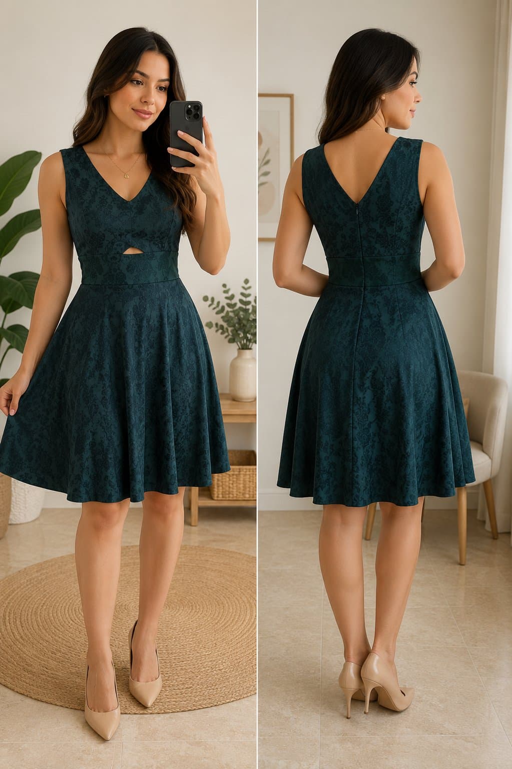 Vestido Verde Esmeralda