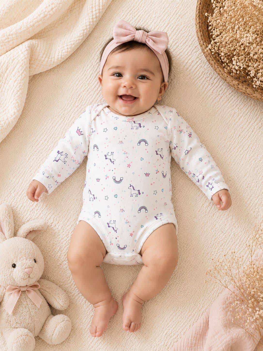 Body Carter's Unicornios para Bebé – 6 Meses